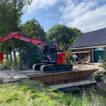 Denzo vervangt hardhouten dam te Grootebroek. Opdrachtgever Huisman b.v.