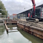 Denzo vervangt diverse damwanden en steigers. Opdrachtgever Renolit Enkhuizen.